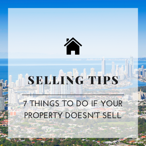 Selling Tips - Things You Could Do If Your Property Does Not Sell