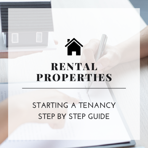 Rental Properties - Starting a Tenancy